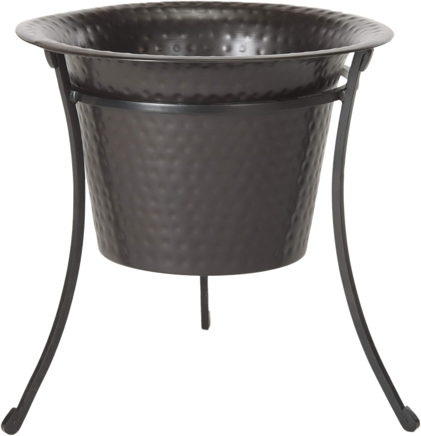Safavieh Outdoor Collection Barbados Bronze and Black Fire Pit