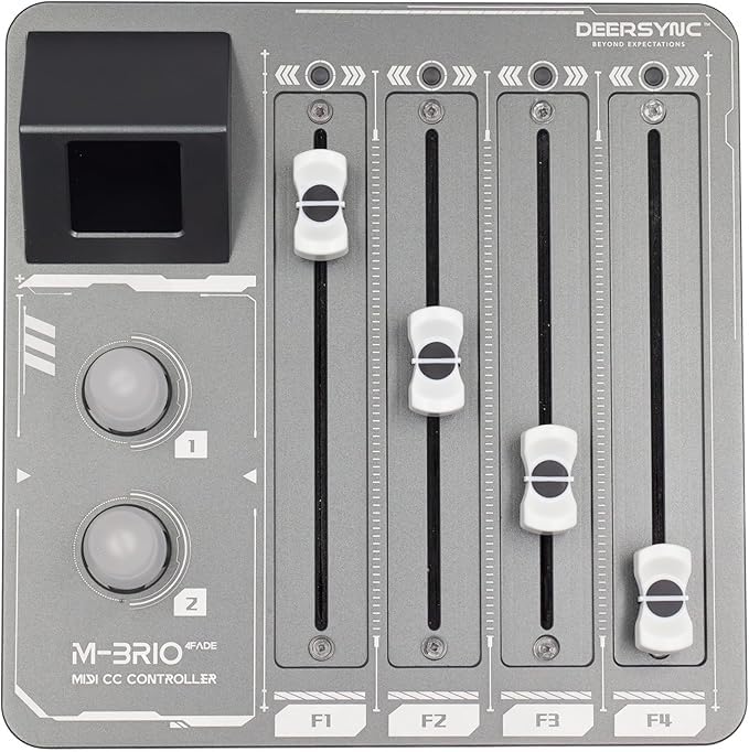 M-BRIO-4FADE 4 Faders MIDI CC Controller