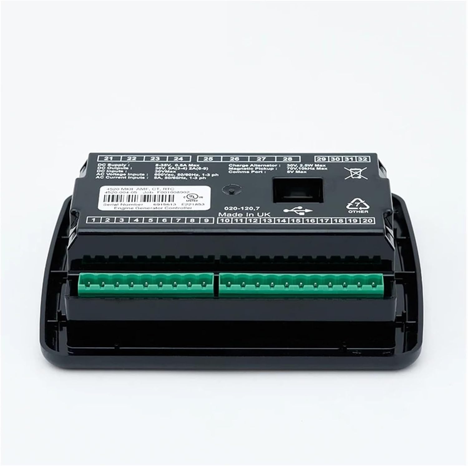 Diesel Generator Controller Panel DSE4520 Diesel Generator Controller Panel Auto Mains Control Module Copy 4520 for Generator Part(DSE4620 Original)