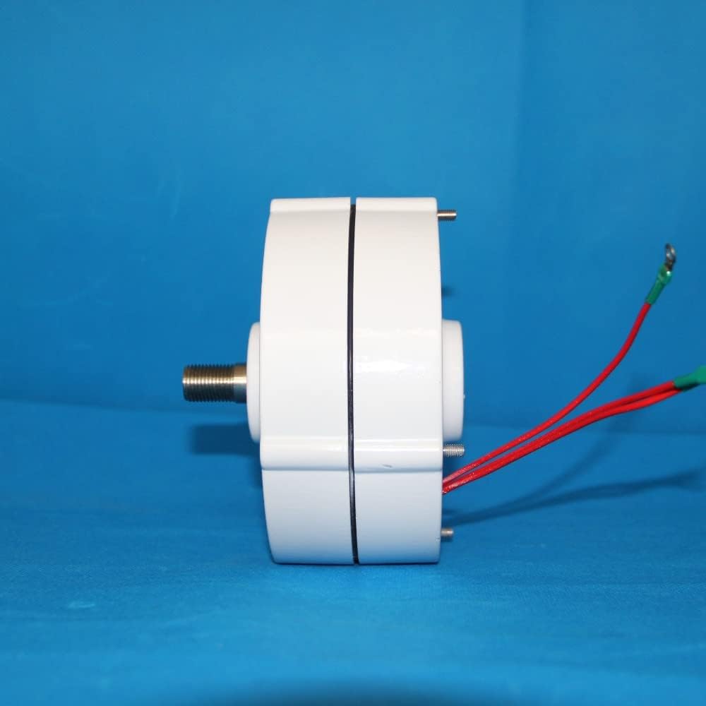 Wind Turbine Generator, Wind Turbine Generator 1000W 2000W 3000W 12V 24V 48V 3 Phase Gearless Permanent Magnet AC Alternators for Wind Water Turbine,Generator Motor(Without Base,12V_1600W)