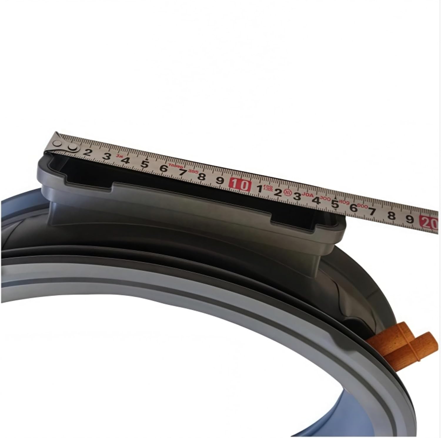 Washing Machine Door Sealing Rubber Ring, ，Compatible for LG ，Suitable for Front Door Drum Models Replacement Parts