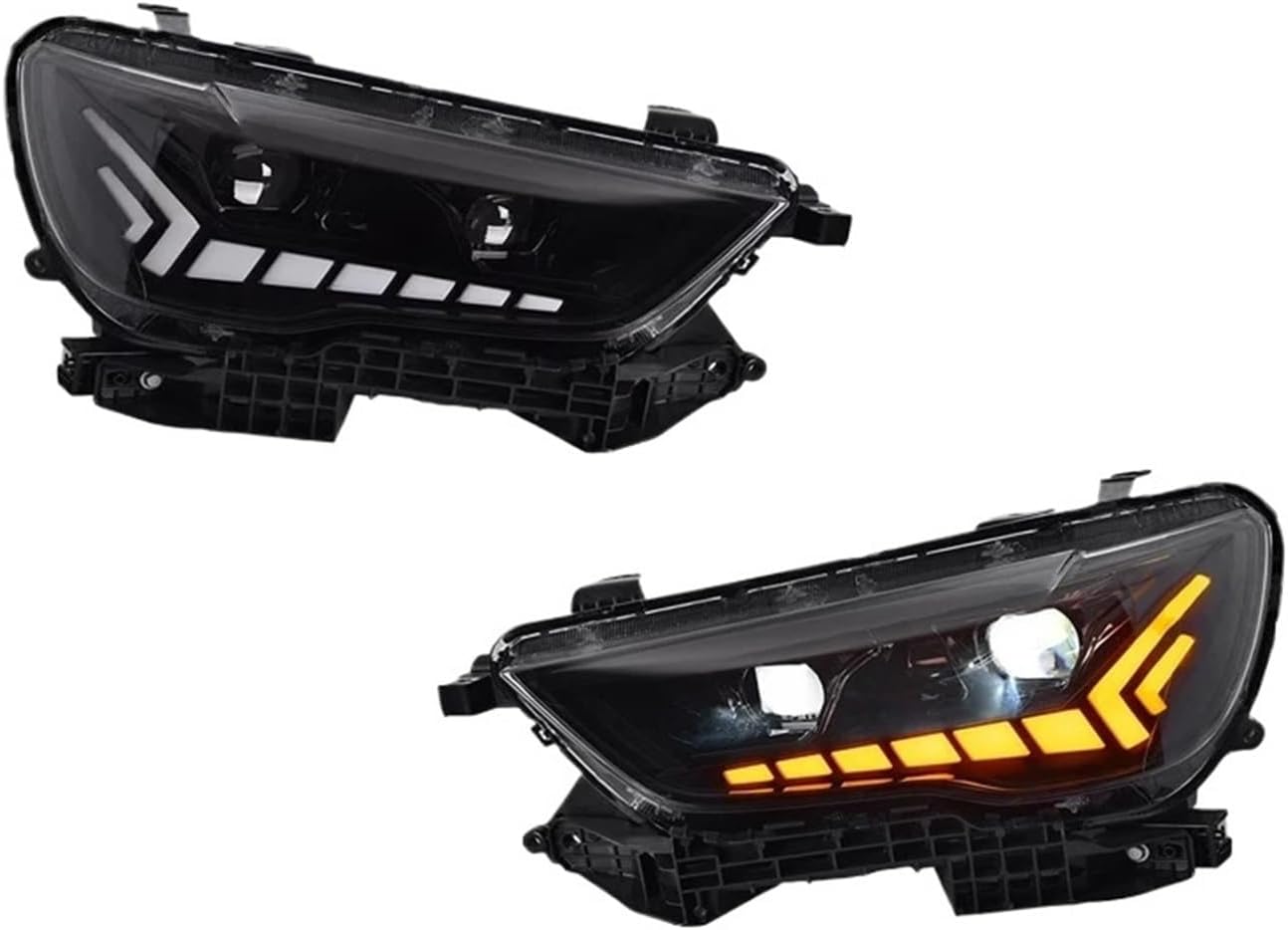 Car Lights Compatible For Great Wall POER Headlights 2019-2022 POER LED Projetor Headlamp Daytime Running Light Automotive Accessories