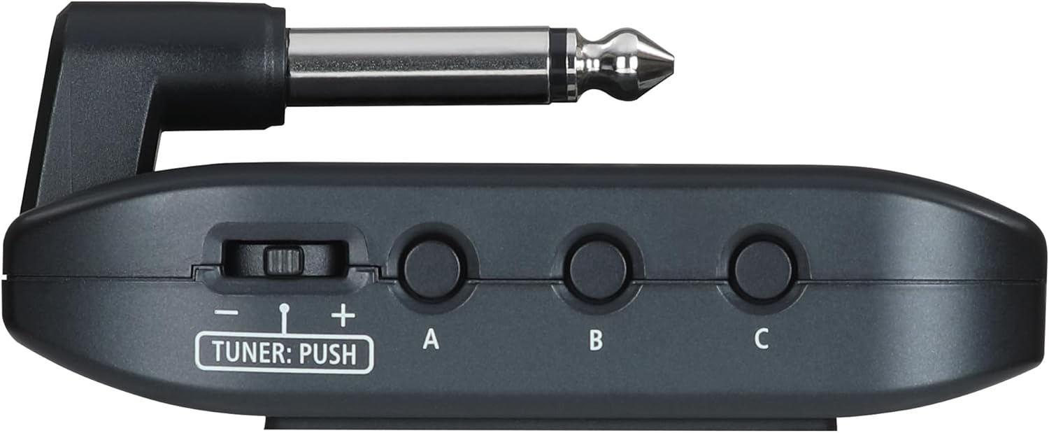 Boss Katana:GO Personal Headphone Guitar Amplifier Bundle with Case, Picks, and Austin Bazaar Polishing Cloth