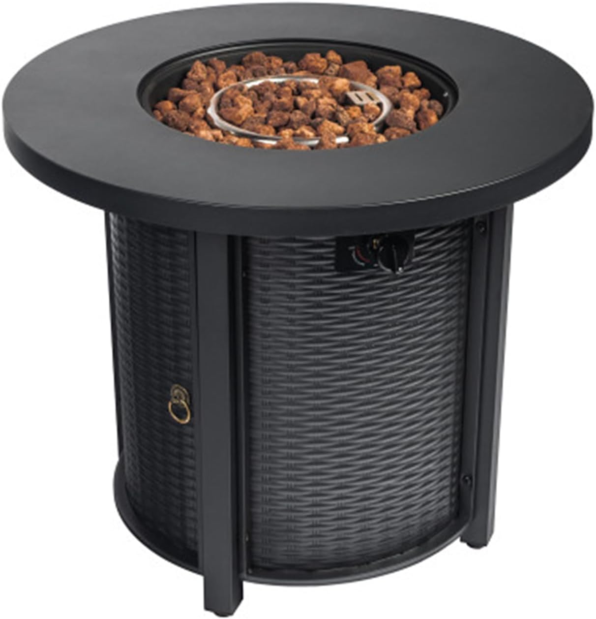 30inch Propane Round Fire Table 40000BTU Propane Fire Pit Table