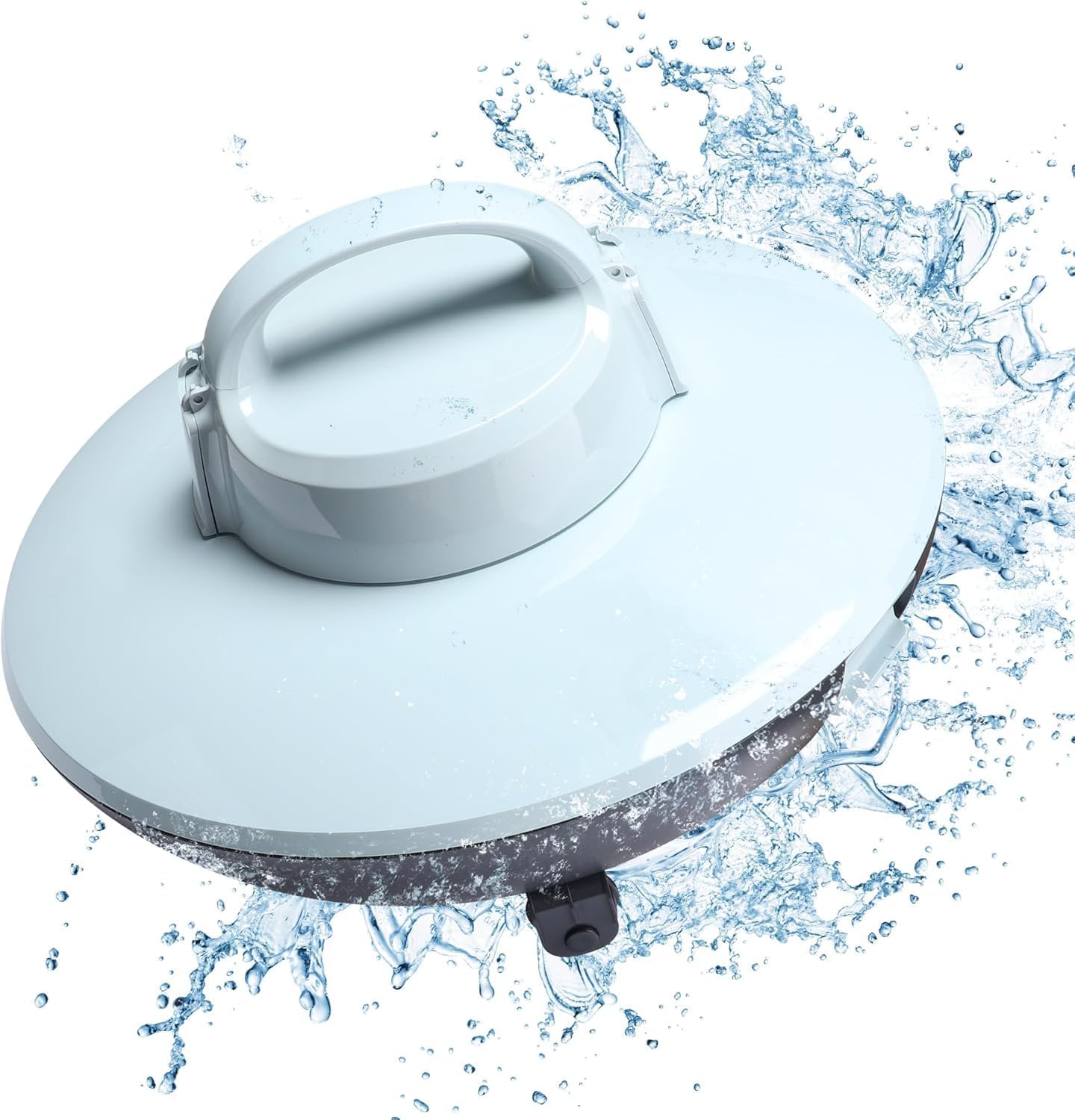 Cordless Pool Vacuum: 90 Mins Runtime, Powerful Suction Robotic Cleaner for Above Ground Pools, Self-Parking