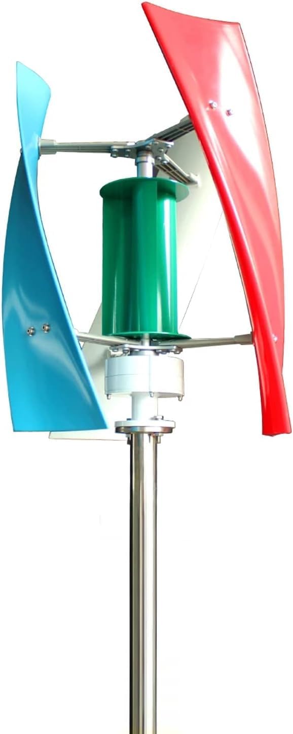 9000W Turbine Generator Kit, Portable Vertical Helix Wind Power, Turbine Generator Kit with Charge Controller