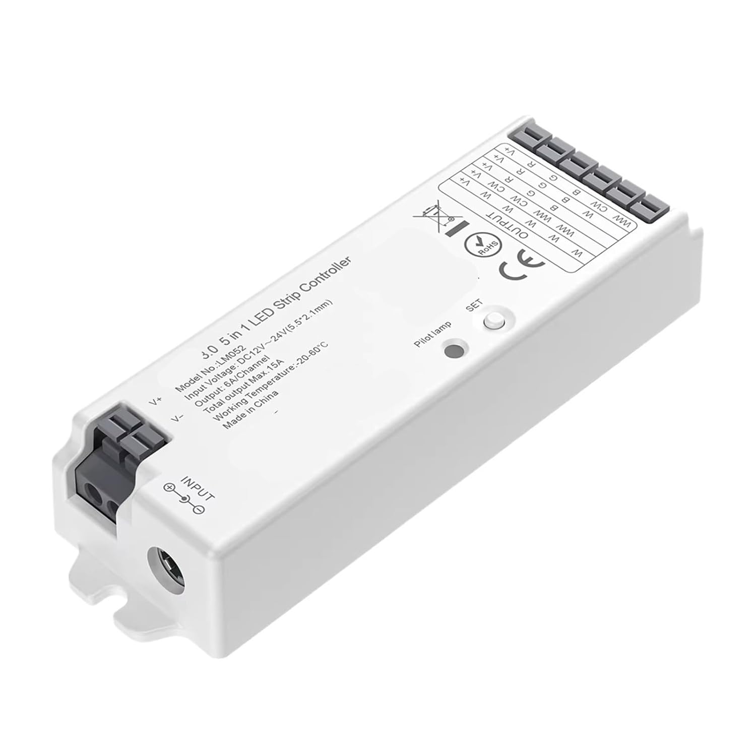 3.0 LED Controller 5 in 1 DC12V-24V