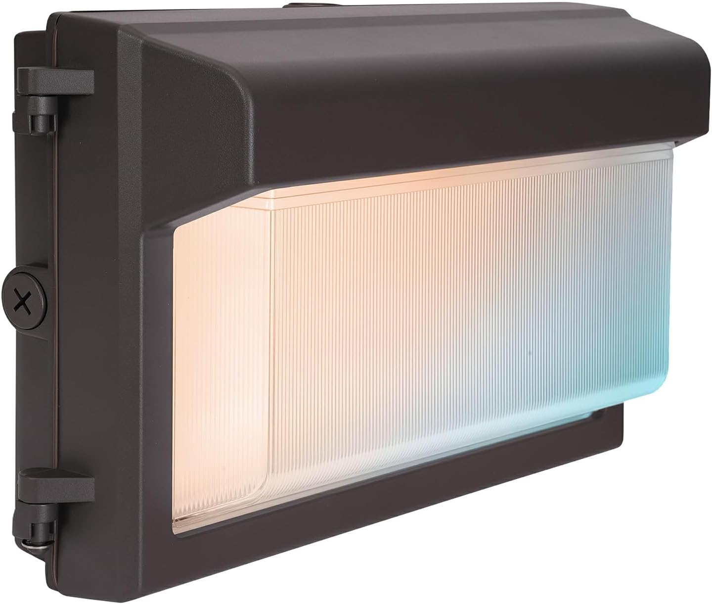 120W LED Wall Pack Light with Photocell, 4000/5000/6500K 3CCT, 80/100/120W Selectable, Security Lighting Commercial Outdoor LED wall lights for Building Parking Lot Yard, 100-277VAC, ETL Listed