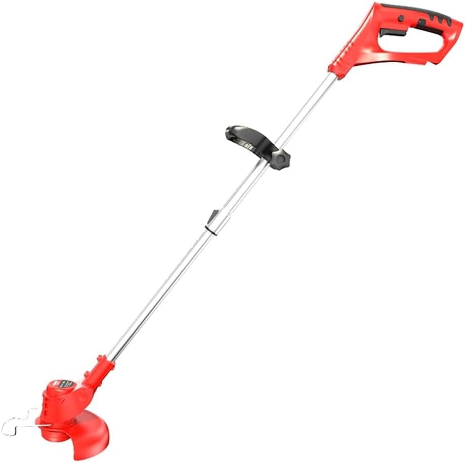 Cordless Grass Strimmer Hand Mower Cylinder Mower Cheap Lawn mowers Lawn Mower Electric Lawn Mower Rechargeable Small Household Lawn Mower Multifunctional Metal Material