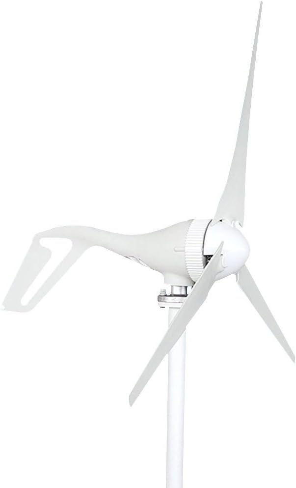 Wind Turbine Generator 24v 200w 3 Blades Low Wind Speed Starting NSK Bearings Garden Street Lights Wind Turbines