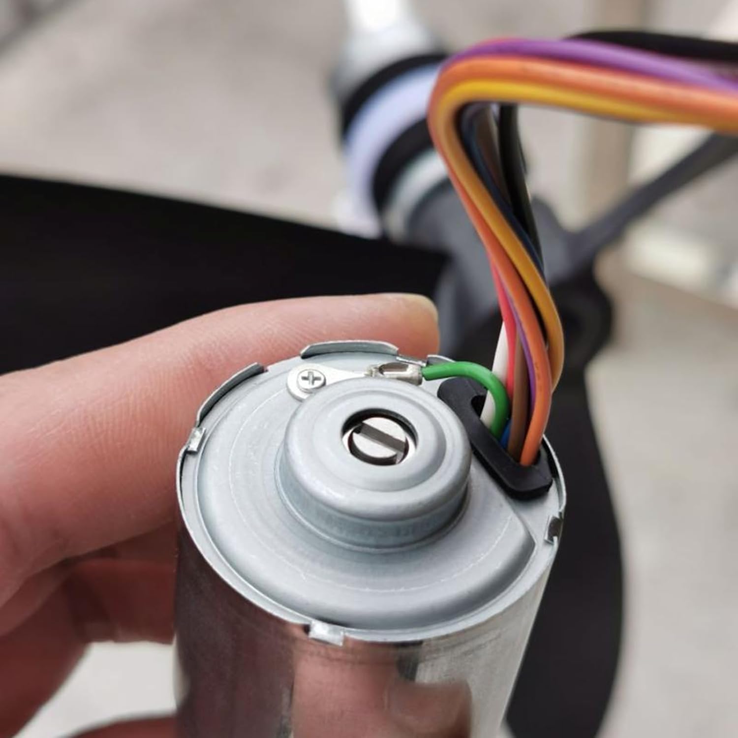 3 Blade Output 2~20V Small Wind Turbine Parts Assembly DIY Homemade Assembly Kit Generator Model with Lights (Color : C)