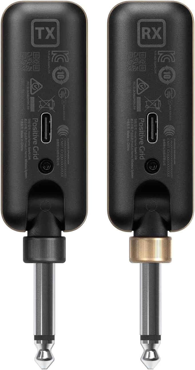 Positive Grid Spark Link Wireless Guitar System for Electric, Acoustic, Bass & More