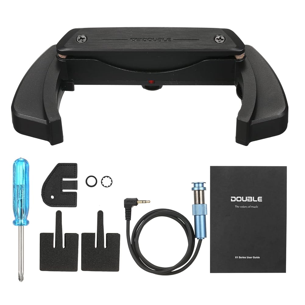 Guitar Part for Double X1-Pro Guitar Pick-up Acoustic Guitar Preamp Preamplifier Soundhole for 96-104mm Sound-Hole