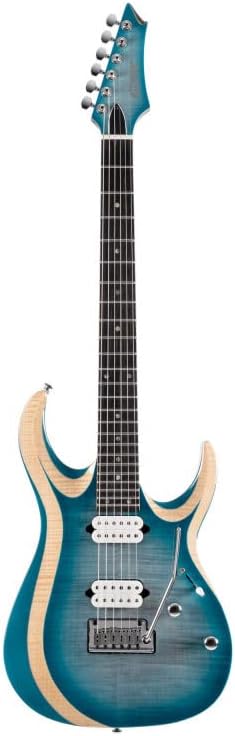 Cort 6 String Electric Guitar, Right, Polar Ice Burst (X700DUALITYII-PIB)