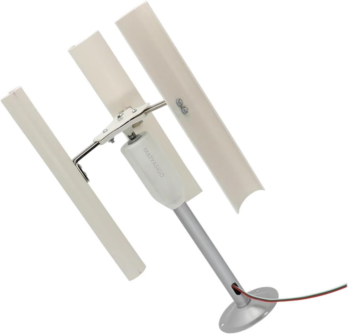 Vertical Axis Wind Turbine Model DIY Three-Phase Permanent Magnet Generator Night Light Making Windmill DIY Display Industrial Energy