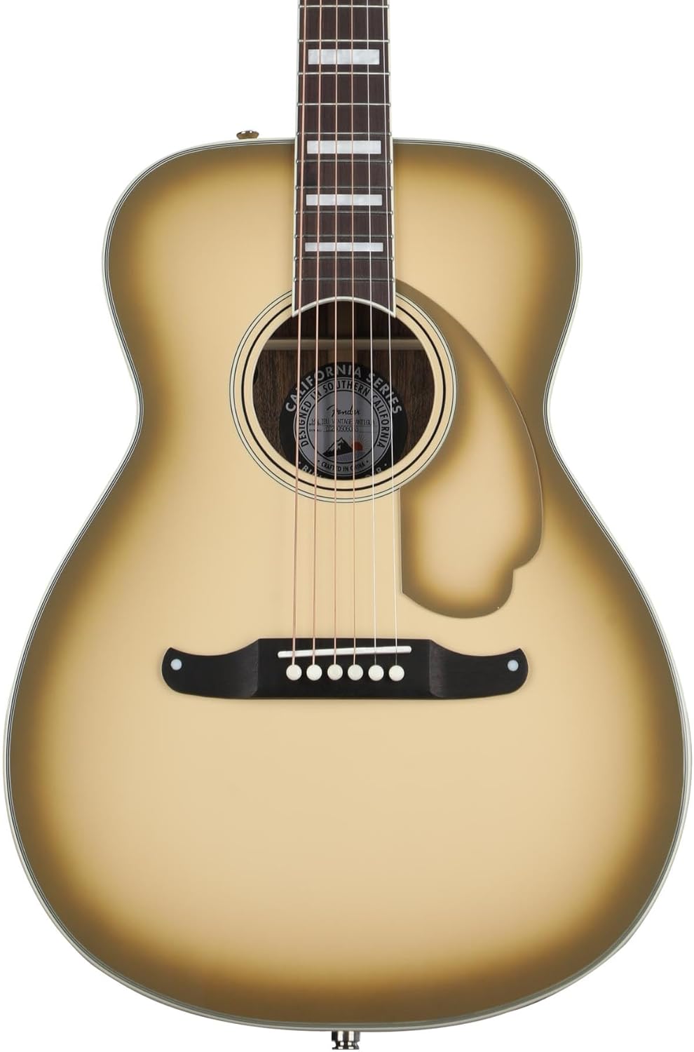 Fender Limited-edition California Vintage Malibu Acoustic-electric Guitar - Antigua