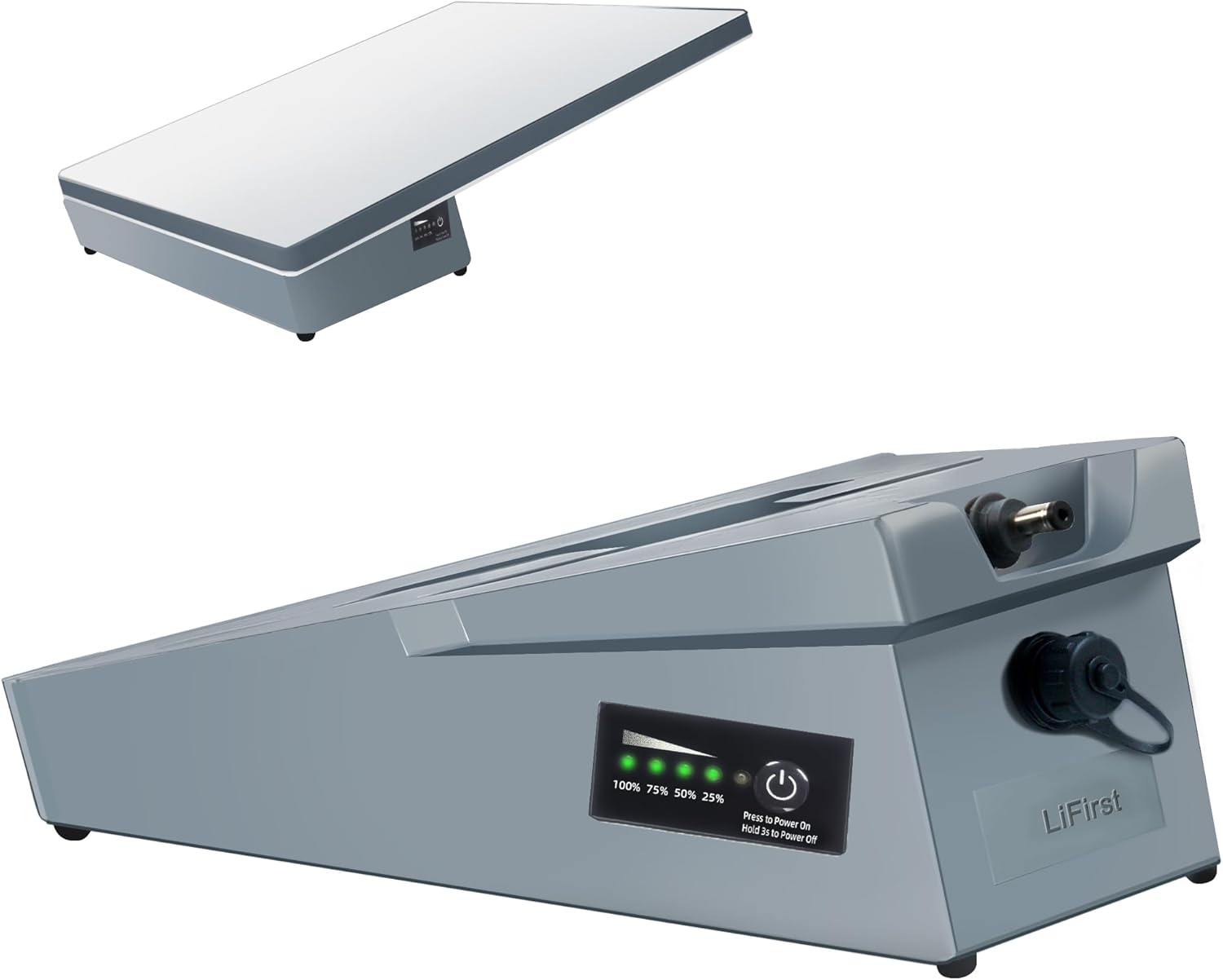 LiFirst® Starlink Mini Battery, 180Wh Portable Backup Power Supply with Up to 8–9 Hours Runtime, Supports Solar Charging (Grey, 180Wh)