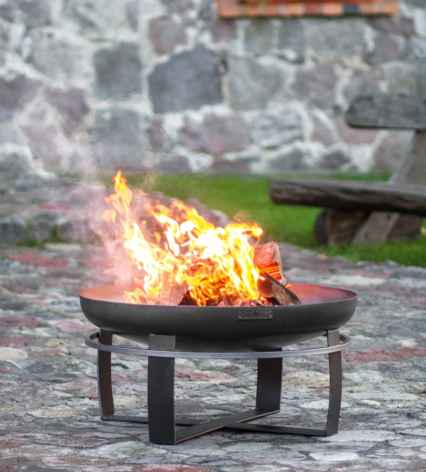 Cook King 111262 Viking Fire Bowl, 31.5