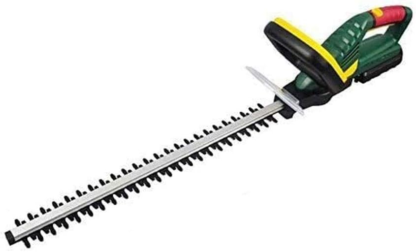 Cordless Hedge Trimmer 20V Hedge Trimmer Double Sided with 2.0 Ah Lithium Battery and Fast Charger Flowers and Green Tea Leaf Trimmer Large Capity Lithium Battery Pruning Hedge Trimmer
