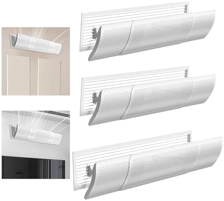 Air Conditioner Deflector Air Conditioning Deflector Wind Baffle Retractable Outlet Wing for Hotel Bedroom Nursery Home Office