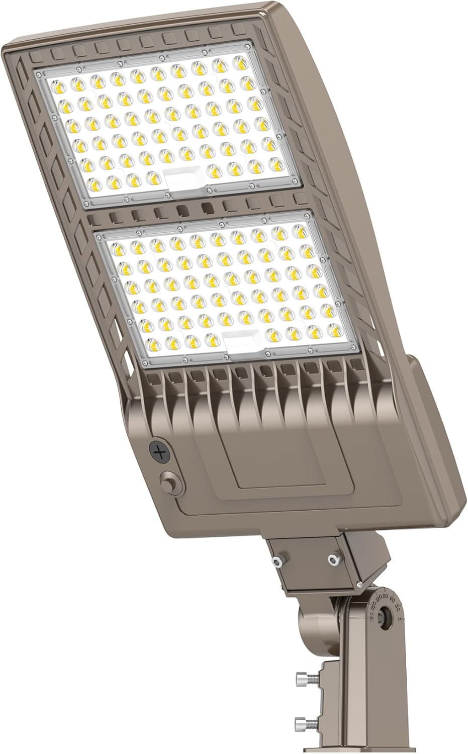400W LED Parking Lot Light 60000LM UL DLC Listed Commercial Flood Lights Outdoor IP65 5000K 100-277V Street Light for Stadium Backyard, Slip Fitter