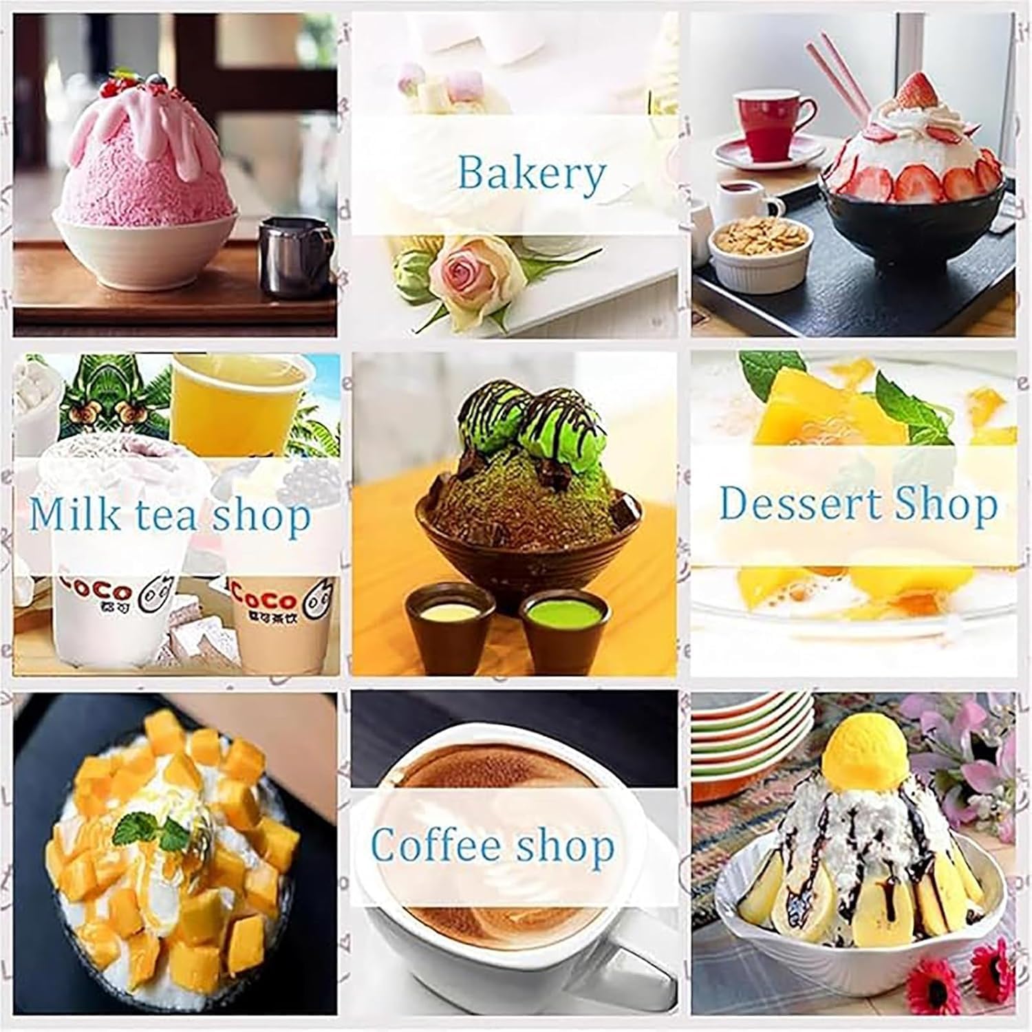 Snowflake Ice Maker Automatic Electric Crush Machine, Machine, Low Noise, and One-Click Automatic Cleaning