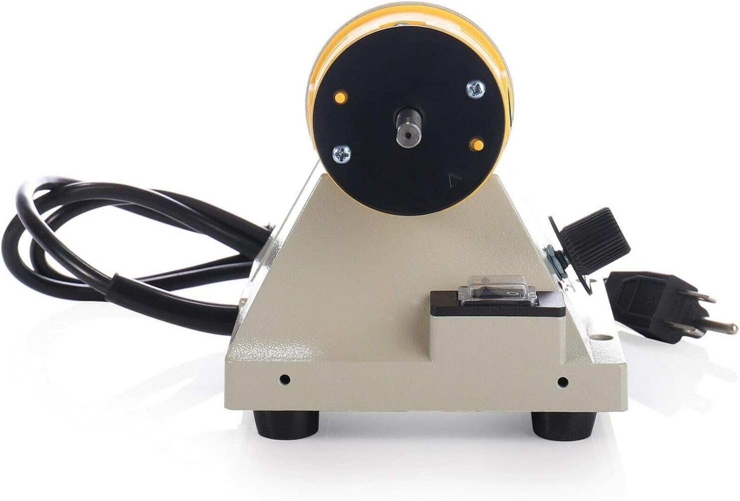 Polishing Machine Power Tools Woodworking Jade Jewelry Bench Lathe Motor Grinding Typewriter Electric for Woodworking(Standard)