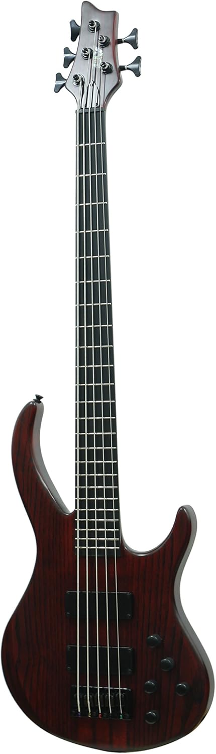 Unknown ivy 5 String Electric Bass, trans red (IBA-500)