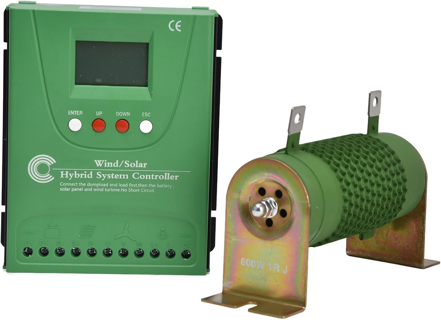 YWBL-WH Hybrid Controller, Wind Solar System Controller with MPPT Boost Charge, LCD Digital Display for Wind Solar Hybrid System