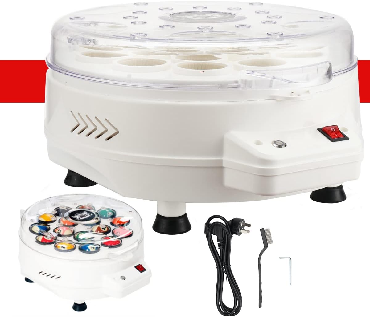 Billiard Ball Cleaner Machine, Automatic Billiard Ball Polishing Cleaning Machine