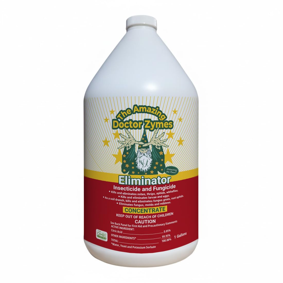 Eliminator® Natural Insecticide & Fungicide Spray – Organic, Oil-Free Pest Control for Spider Mites, Aphids & Powdery Mildew, Botrytis, Fungus Gnats – Residue-Free, Indoor & Outdoor Plant Protection