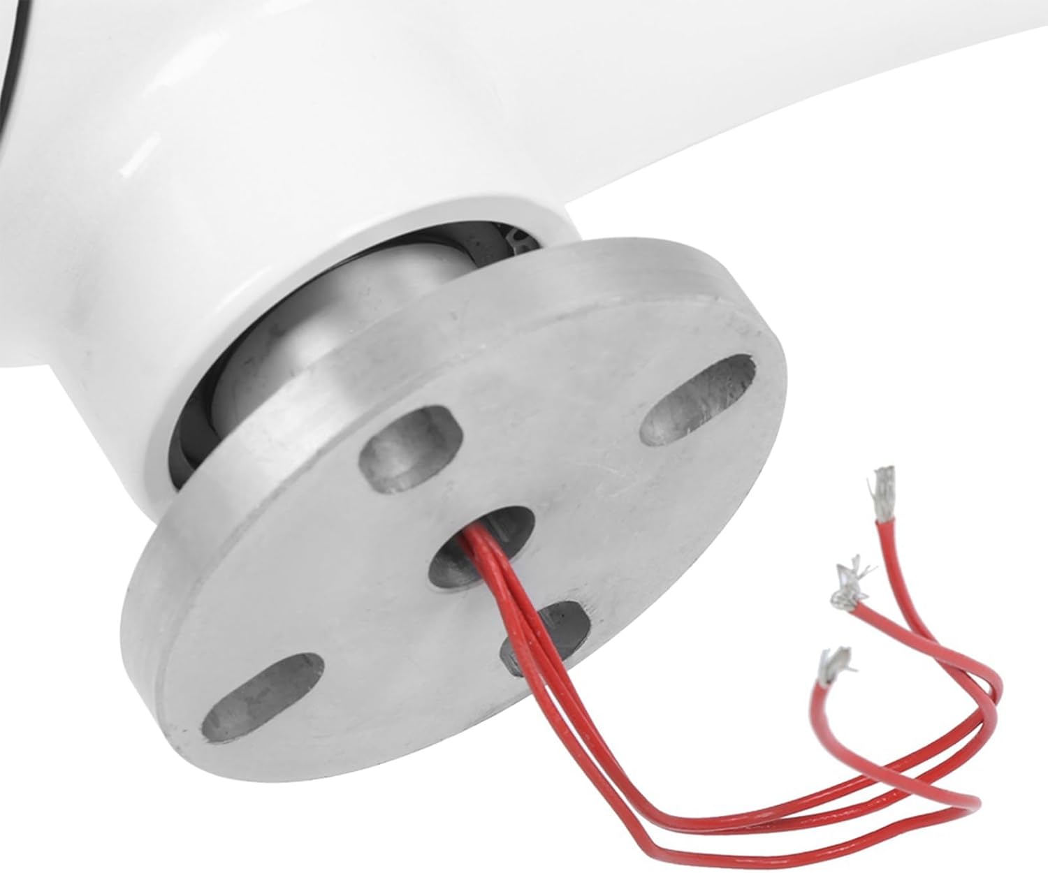 800W Wind Generator Kit 6 Blade Industrial Machinery Machine Professional Wind Turbines Small Windmill Generator (white 48V)