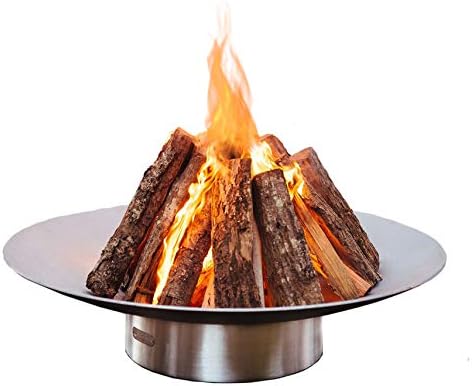 Fire Pit Art Bella Vita Wood Fire Pit (Bella-Vita34), 34-Inch