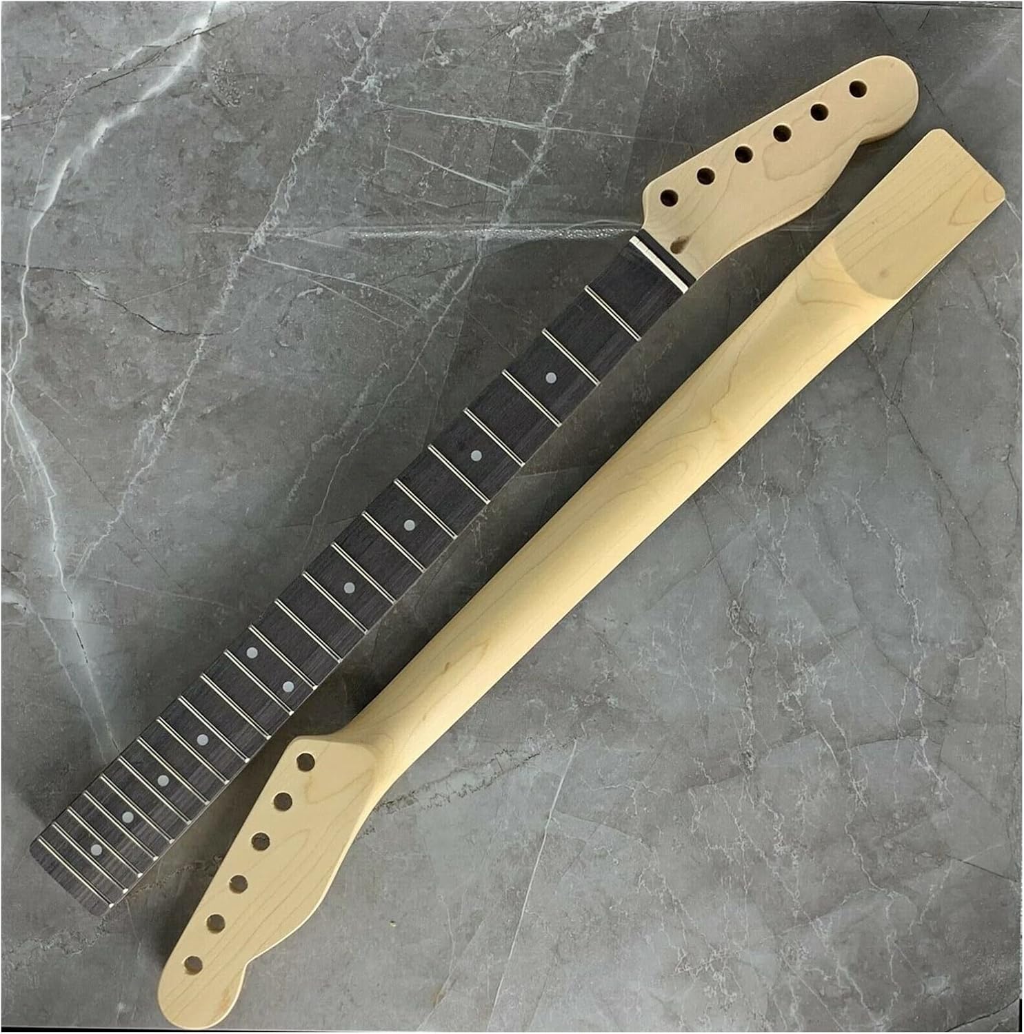 ZUZU Neck Rosewood for Electric Guitars with 22 Frets Unfinished Guitar Neck