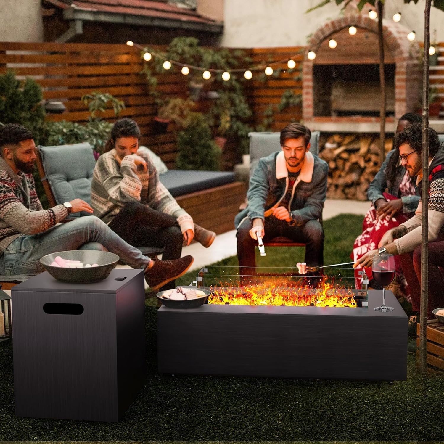Fire Pit Table 50,000 BTU 42