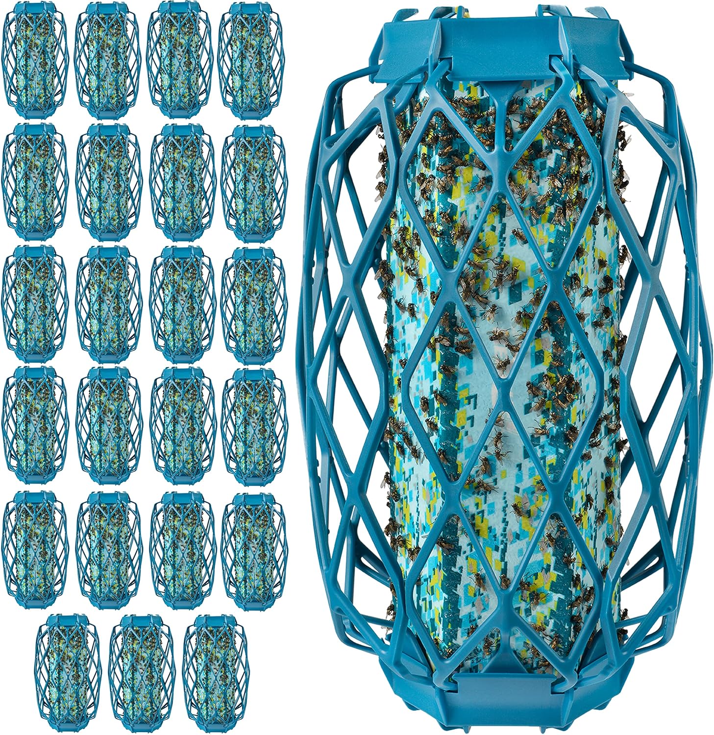 RESCUE! Deck & Patio Fly TrapStik - Odorless, Weather Resistant - 24 Pack