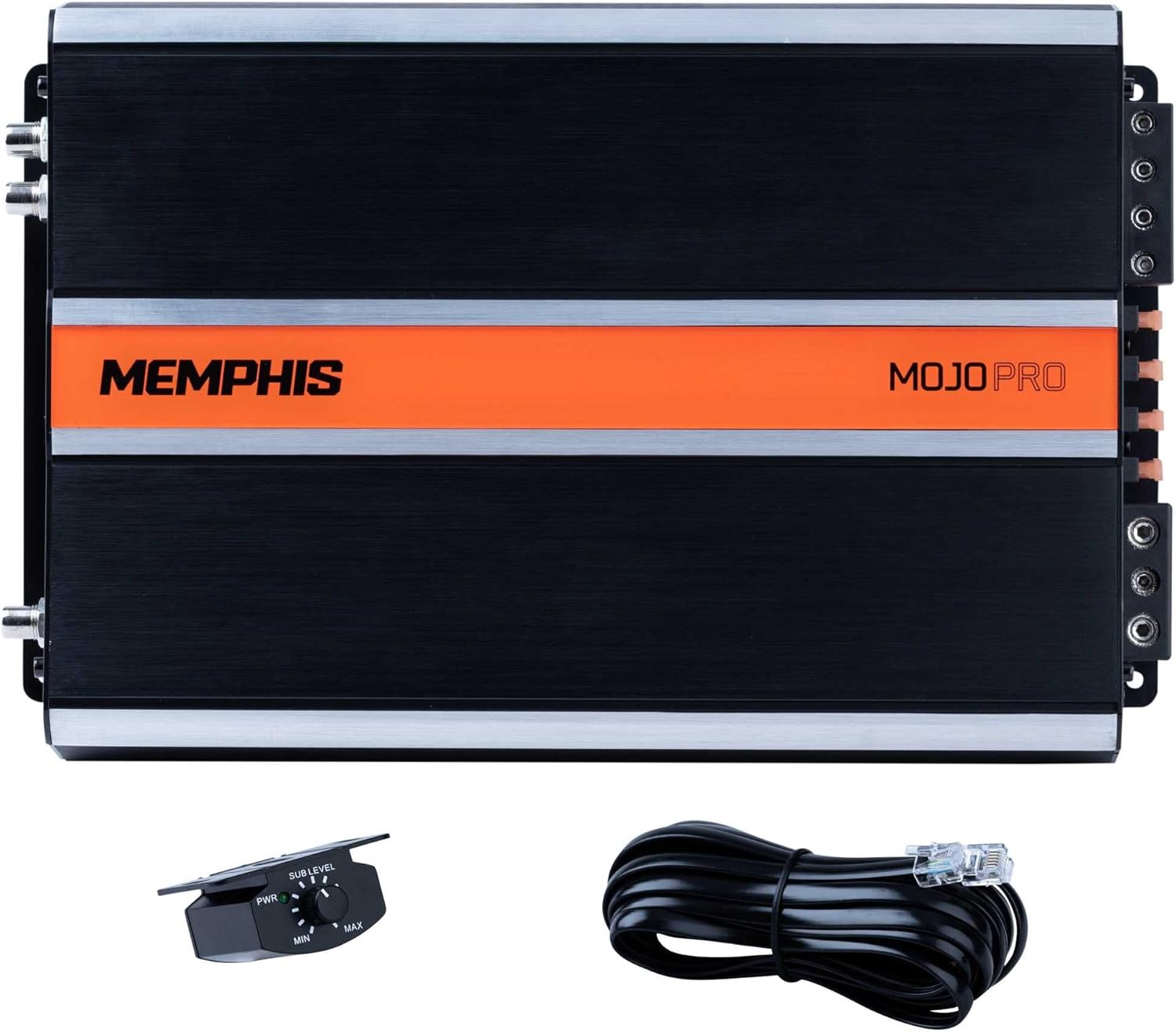 Memphis Audio MJP1500.1 Monoblock Subwoofer Amplifier - 1500 Watts RMS x 1 at 1-Ohm