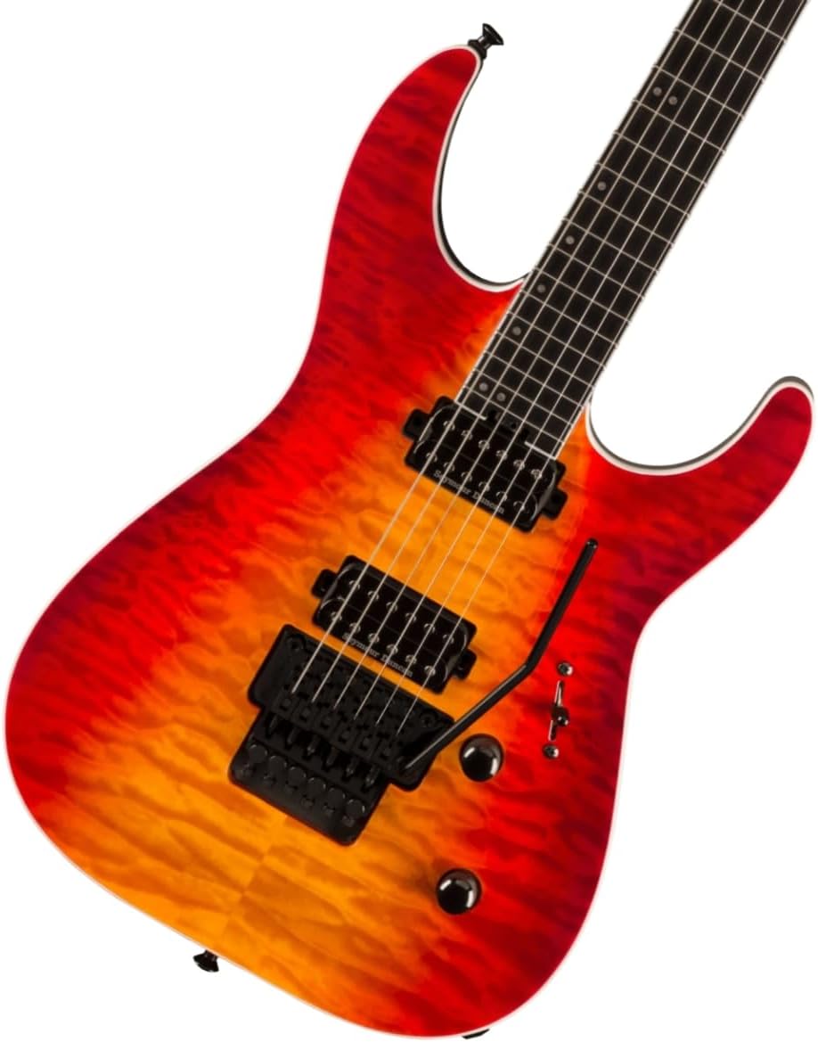 Jackson Pro Plus Series Dinky DKAQ Electric Guitar - Firestorm