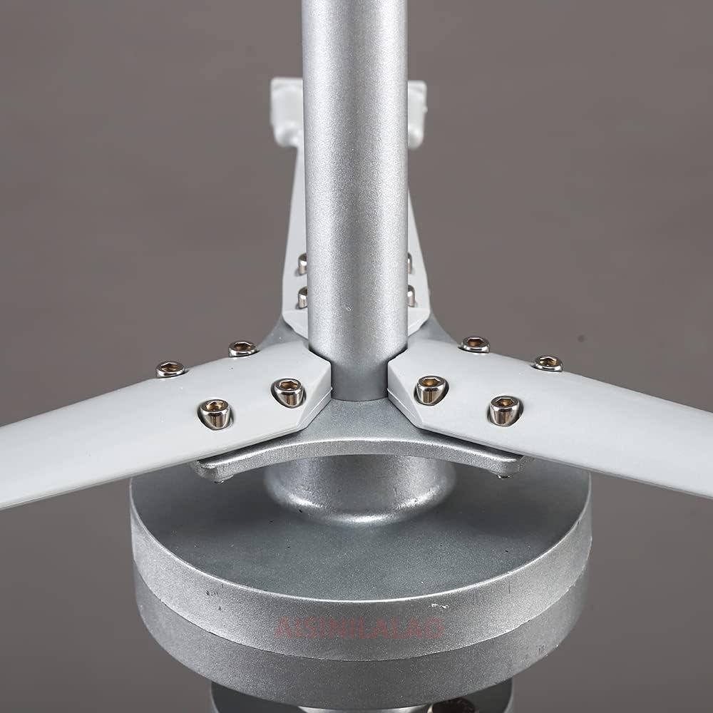 5000W 3 Blades Wind Turbines Kit,12V 24V 48V 220V Three-Phase Vertical Wind Turbine Generator,for All Wind Turbine Generator