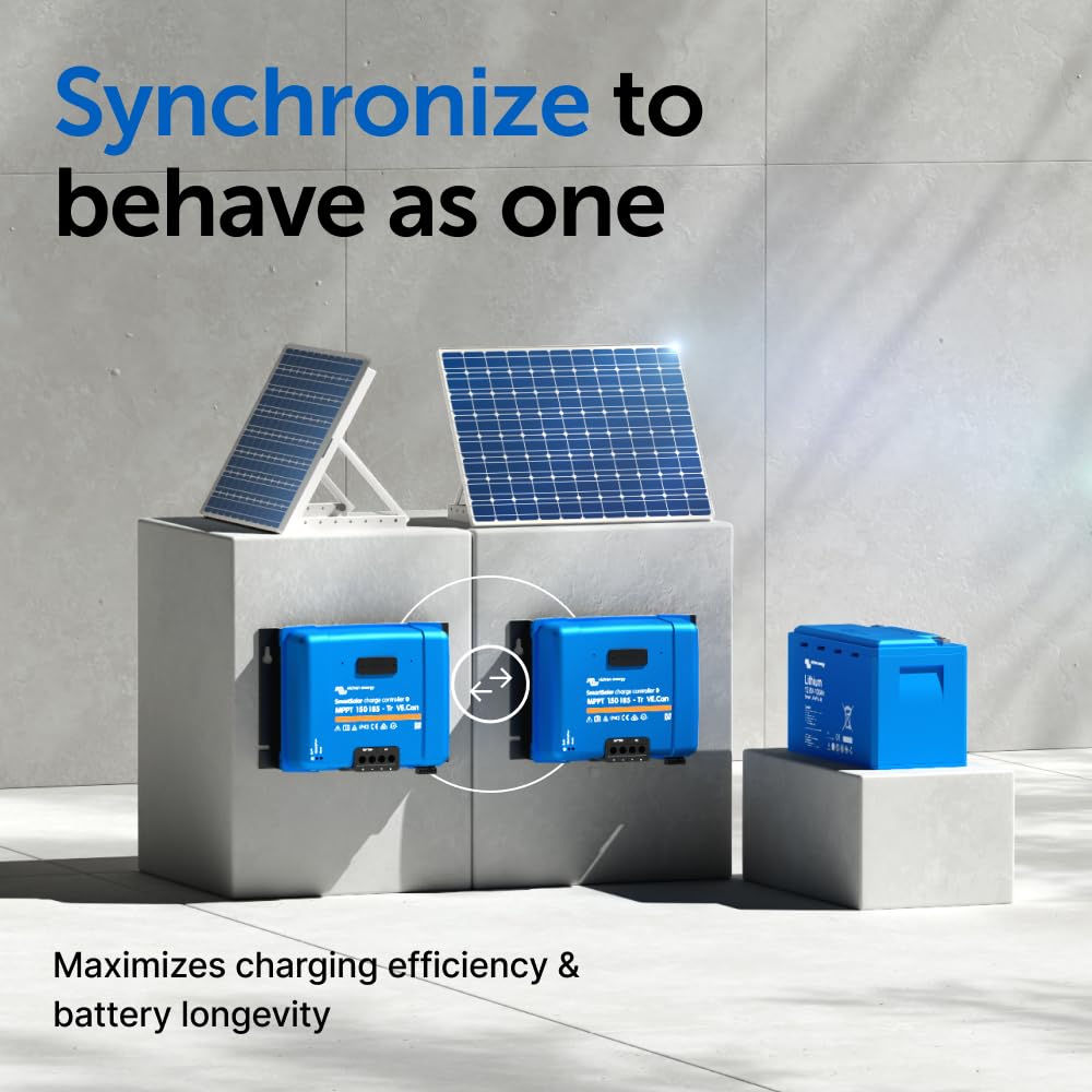 Victron Energy SmartSolar MPPT Tr VE.Can 150V 85 amp 12/24/36/48-Volt Solar Charge Controller (Bluetooth)