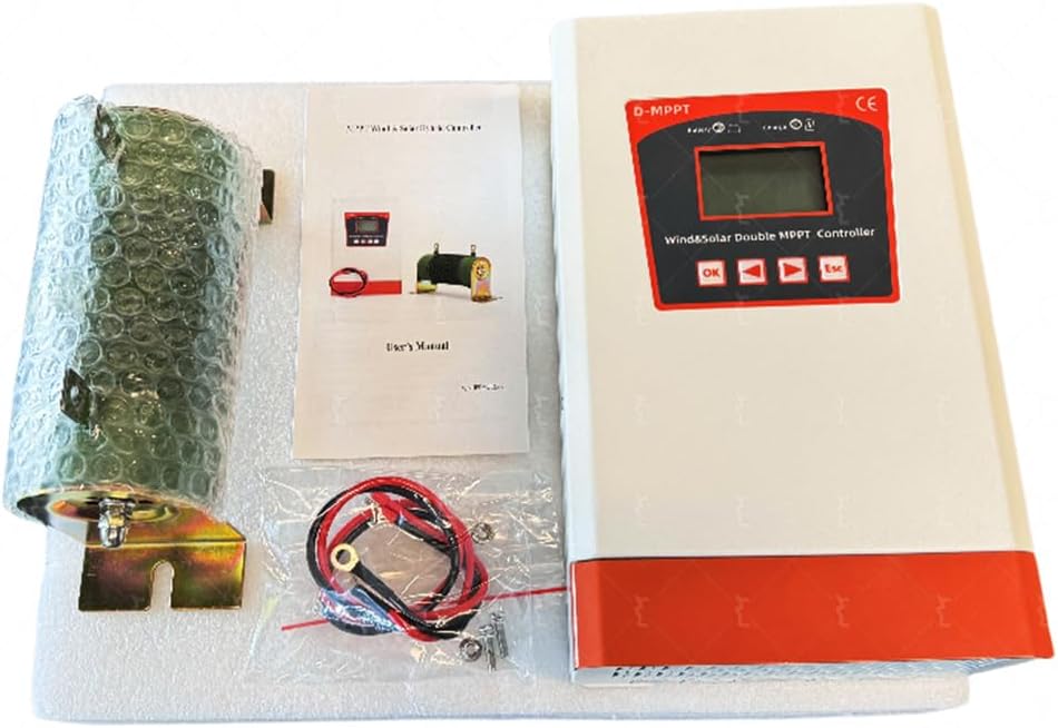 220V,HYZHANHONG Double MPPT Wind Energy Hybrid System Charge Solar Controller 3500W 12V 24V & 24V 48V Auto Regulator Home Use Windmill Generator