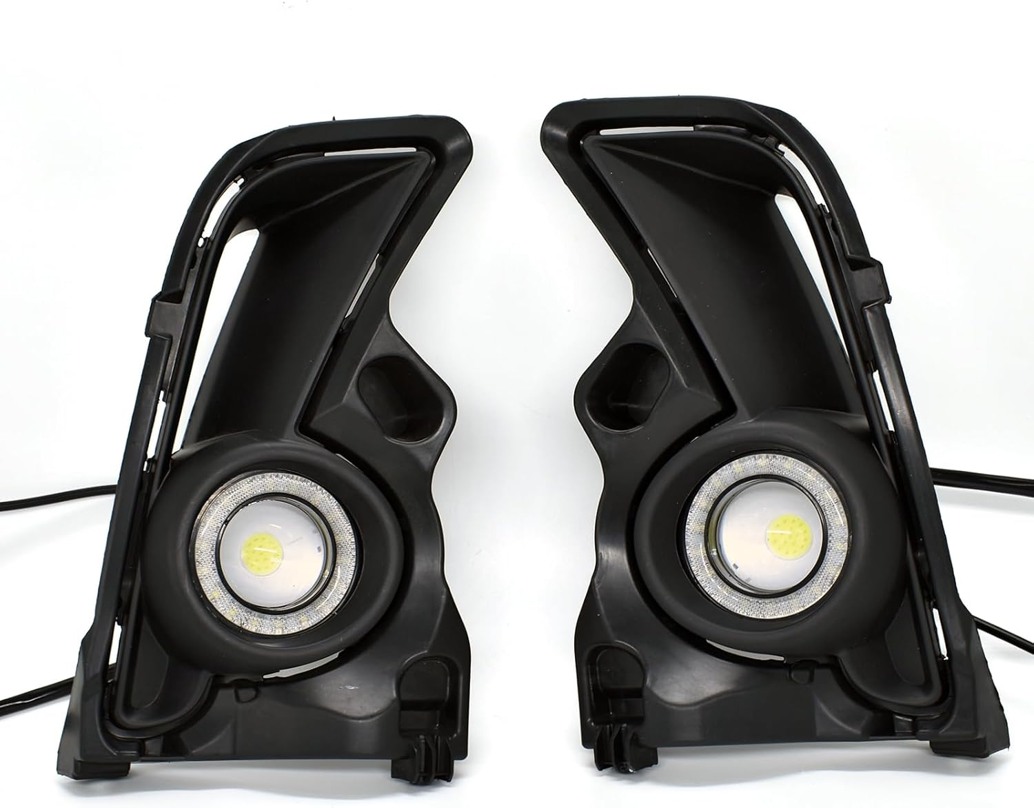 LED Fog Lights Fit for 2017 2018 2019 Toyota Highlander DRL with Amber Sequential Turn Signal Driving Lights Front Bumper HeadLights Accessories