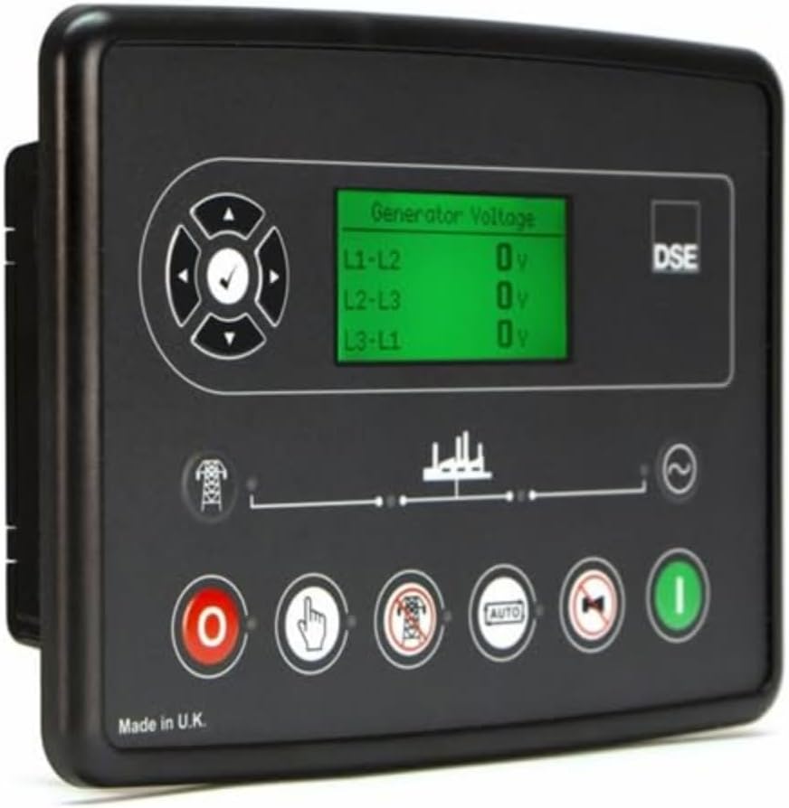 Original DSE6120 MKIII Auto Mains (Utility) Failure Control Module Generator Controller Panel Made in UK Deepsea DSE 6120 PEMP