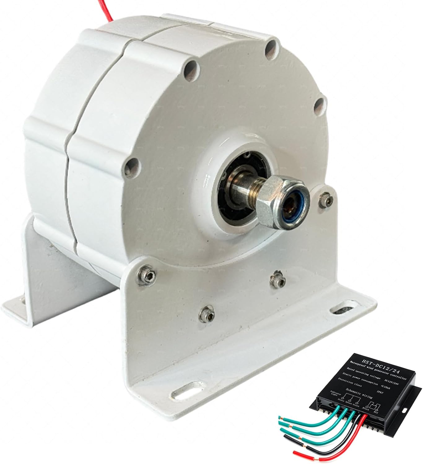 12000W Portable Wind Turbine Turbine Wind Power Kit,12V 24V 48V Permanent Magnet Electric Motor Generator DIY AC Alternator Permanent Magnet Motor