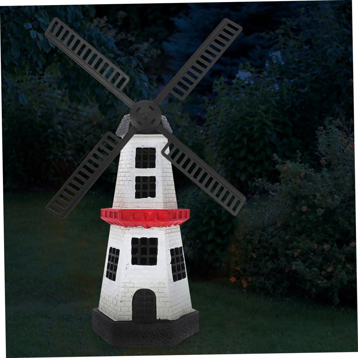 Garneck 20pcs Outdoor Wind Mill Part Replacement Plastic Windmill Blade for Garden Solar