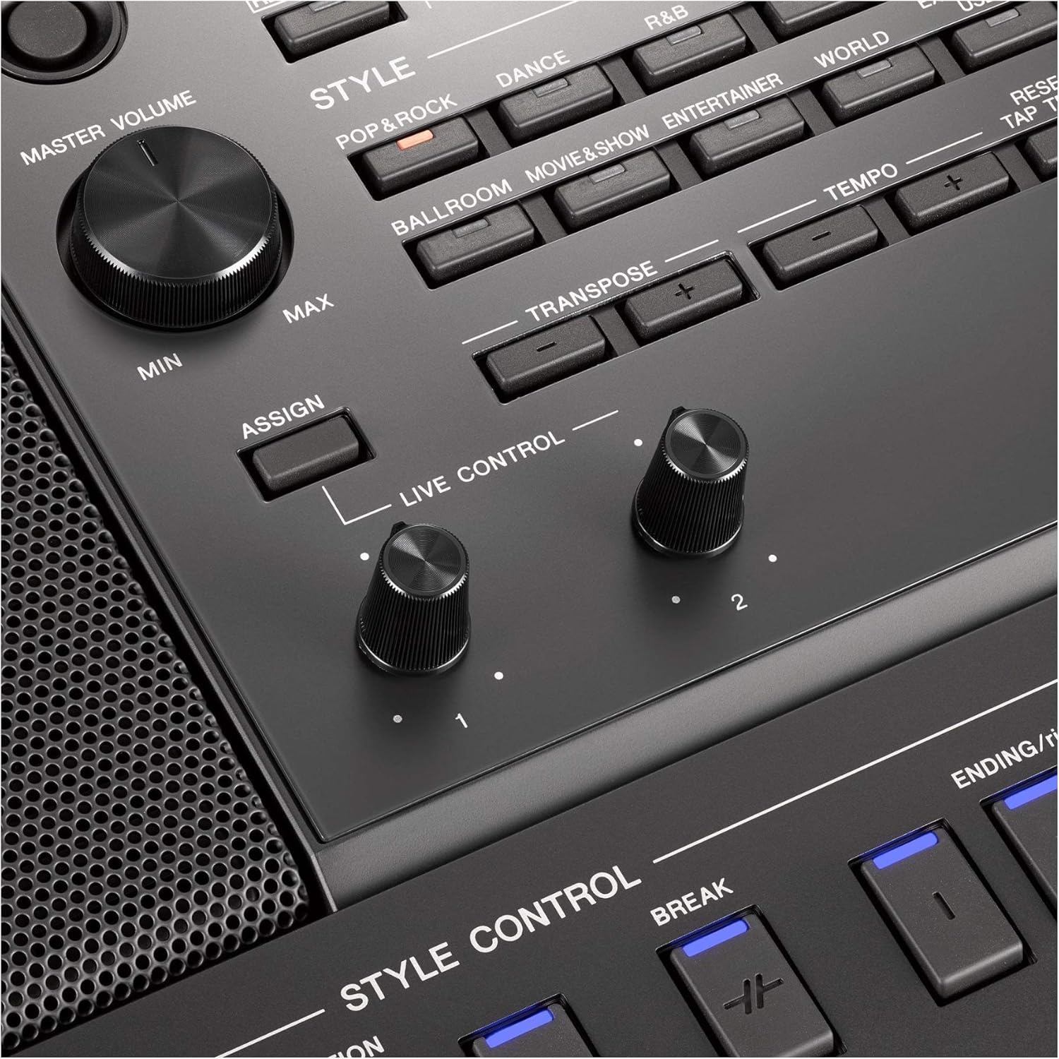 Yamaha 61-Key Arranger Keyboard, Multiple Styles and Voices PSRSX700