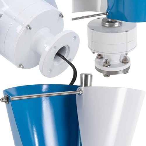 12000W Vertical Axis Wind Turbine Generator Kit - High Efficiency with Magnetic Levitation Technology for Marine & Home Use, Renewable Energy Solution for Off-Grid Power