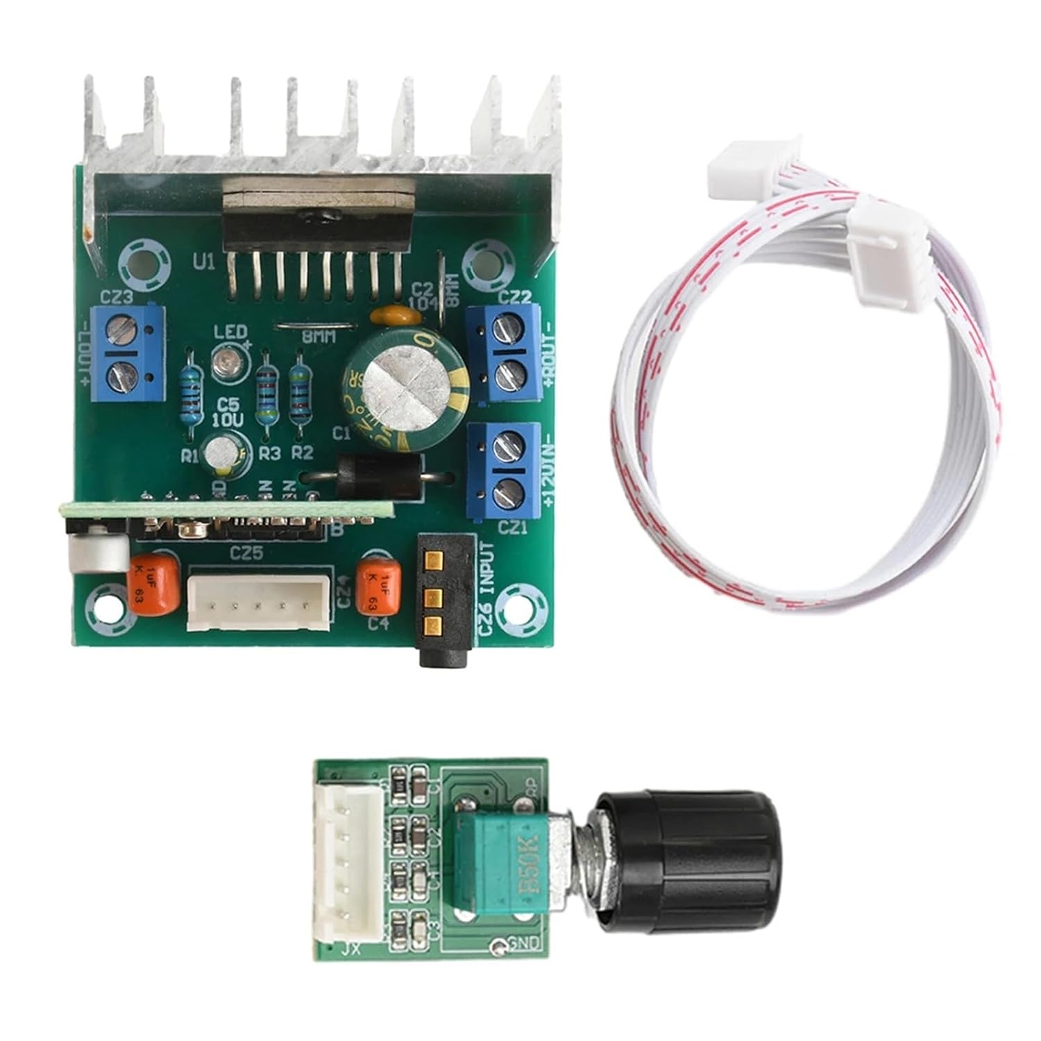 TDA7297 Amplifier Board Dual Channel 15W+15W Stereo Wireless Audio Receiving Module Digital Sound Amplifier AMP Module