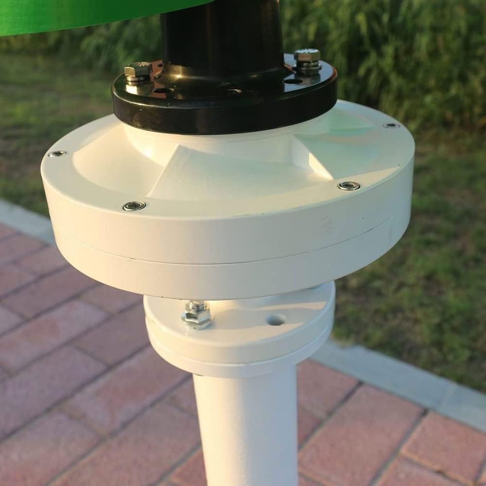 CHRISK Fiberglass Blade 4000W Wind Turbine 3 Phase Low Noise Vertical Wind Turbines Generator Three-Phase Permanent Magnet AC Generator