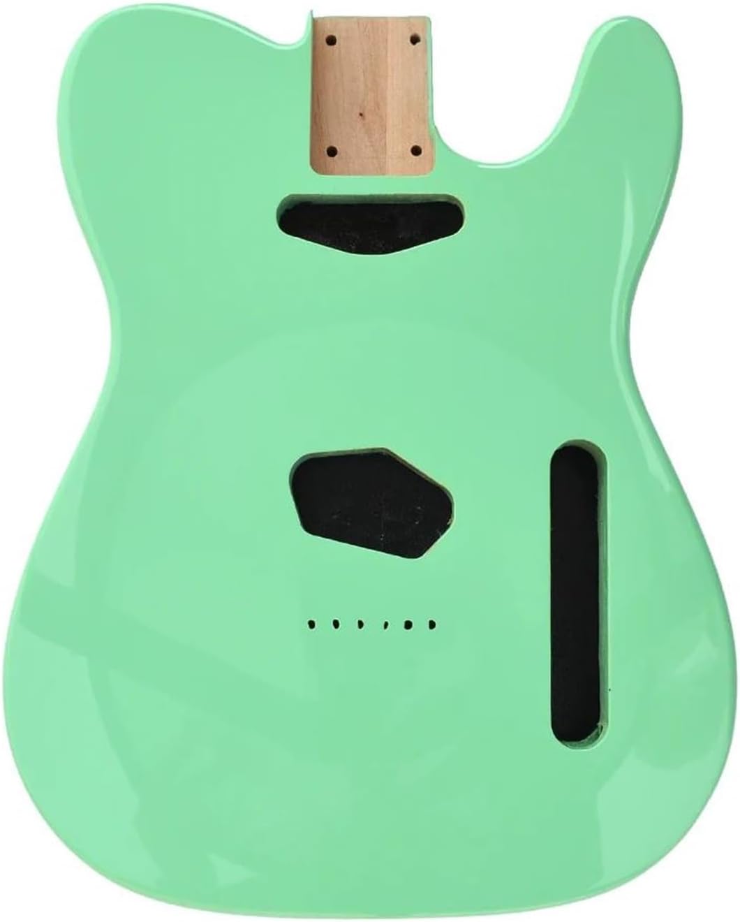 Guitar Body Guitar Replacement Parts Alder Wood TL Guitar Body for Electric Guitar High Gloss Body Finished for TL Guitar Kits Building Parts(Surf Green)